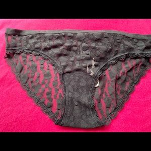 Victoria’s Secret black bikini panties